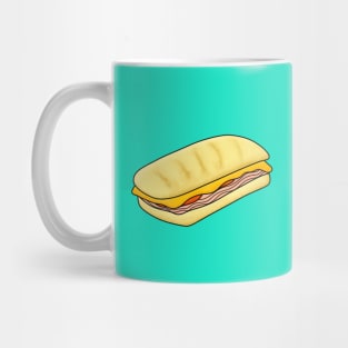 Ham sandwich with cheddar cheese Mug